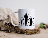 Happy Father's Day Celebration Dad Daughter And Son Love Dad's Day Man Male Parental Daddy's Special Day Paternal Recognition Parenting Appreciation SVG JPG PNG Cricut Sublimation Print Cutting Designs