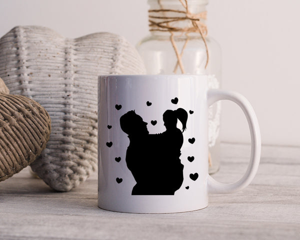 Happy Father's Day Celebration Dad Daughter Love Dad's Day Man Male Parental Daddy's Special Day Paternal Recognition Parenting Appreciation SVG JPG PNG Cricut Sublimation Print Cutting Designs