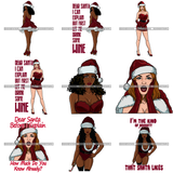 Mega Bundle 106 Christmas Designs Cold Weather Snow Santa Winter SVG PNG JPG Cutting Designs Silhouette Sublimation