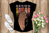 Brown Sugar Melanin Woman Sparkles African American Female Nubian Designs For T-Shirts Sublimation Print Cut Cutting SVG PNG JPG Vector Files