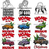 Mega Bundle 106 Christmas Designs Cold Weather Snow Santa Winter SVG PNG JPG Cutting Designs Silhouette Sublimation