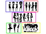 Afro Beautiful Black Woman SVG African American Ethnicity Afro Puffy Hairstyle Beauty Salon Queen Diva Classy Lady  Beautiful People Beauty Salon Princess