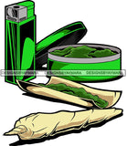 420 Cannabis Pot Head Weed Leaf Grass Marijuana Joint Blunt Stoned High Life SVG Cutting Files