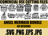 Mega Bundle 900+Designs Motivational Positive Quotes Inspirational T Shirt Designs Cutting Files Designs For Commercial Use Sublimation Vector Designs SVG PNG JPG