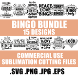 Mega Bundle 174 Designs Teacher Quotes Kids Toddler Bingo Funny Positive Christmas Quotes Halloween Wine Quotes SVG PNG JPG Cutting Designs Silhouette Sublimation Designs