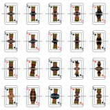 Bundle 20 Ace King Man Royalty Blackjack Casino Card Game Attractive Black Man Bearded Hipster Male Guy Hombre Macho Manly SVG Files For Cutting