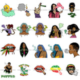 Mega Bundle 1000+Ganja Designs Mary Jane 420 Grass Weed Marijuana Cannabis Pot Blunt Joint Herbs Deigns Sublimation SVG PNG JPG Cutting Files  SVG PNG JPG Cutting Designs Silhouette Sublimation Designs