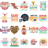 Bundle 20 Football Cute Quotes SVG Cutting Files For Cricut and More