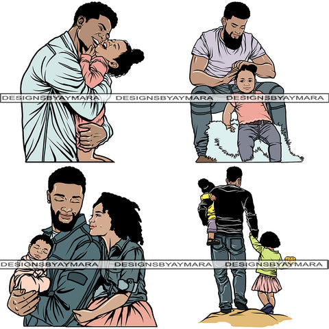 Bundle 4 Father's Day PNG Files For Print