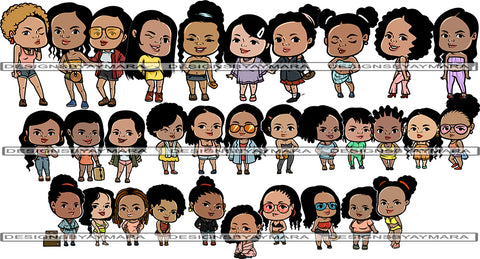 Bundle 9 Ladies Girls Trip Getaway PNG File For Print