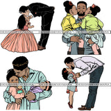 Bundle 4 Father's Day PNG Files For Print