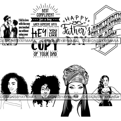 Mix Bundle SVG Quotes Cut Files For Silhouette and Cricut