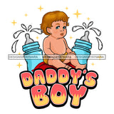 Adorable Baby Boy Quotes SVG JPG PNG Vector Clipart Cricut Silhouette Cut Cutting