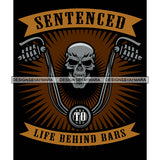 Motorcycle Biker Life Quote Speed Adventure Competitive Sport Black Background SVG JPG PNG Vector Clipart Cricut Silhouette Cut Cutting