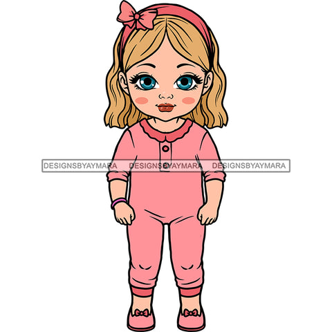 Adorable Baby Girl Child Kids Children Infant Toddler Innocent Love Cute Childhood, Happy Joy Smile SVG JPG PNG Vector Clipart Cricut Silhouette Cut Cutting