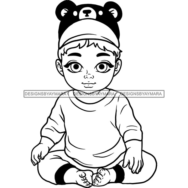 Adorable Baby Boy Child Kids Children Infant Toddler Innocent Love Cute Childhood Happy Joy Smile SVG JPG PNG Vector Clipart Cricut Silhouette Cut Cutting