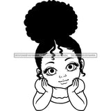 Adorable Baby Girl Child Kids Children Infant Toddler Innocent Love Cute Childhood Happy Joy Smile SVG JPG PNG Vector Clipart Cricut Silhouette Cut Cutting