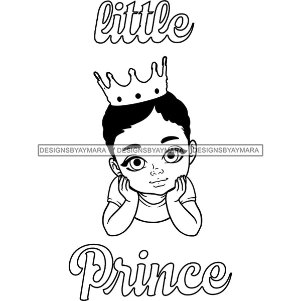 Adorable Baby Boy Hand In Face Little Prince Child Kids Children Infant Toddler Innocent Hand In Face Love Cute Childhood Happy Joy Smile SVG JPG PNG Vector Clipart Cricut Silhouette Cut Cutting