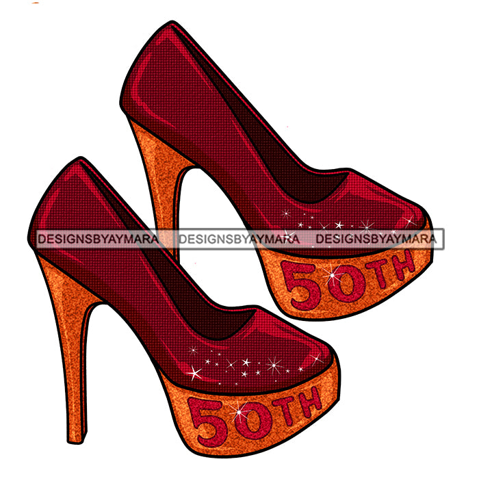 High Heel Shoe Clipart, Silhouette, Png Images