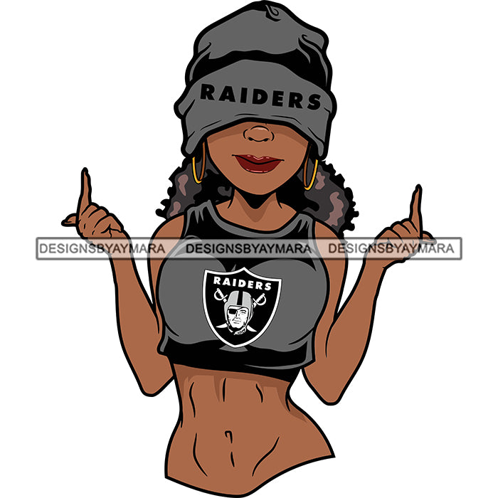 Las Vegas Raiders. Silhouette of professional american football