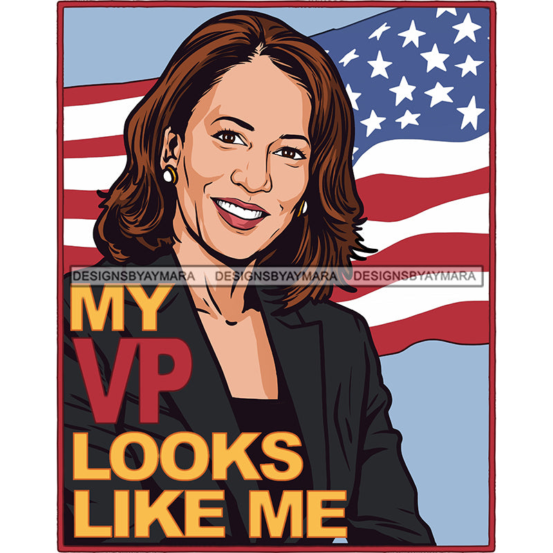 My VP Looks LIke Me JPG PNG Clipart Cricut Silhouette Cut Cutting