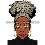 Adult Woman Older Lady Classy Mature Elderly Grey Hair Pretty Grandma SVG Cutting Files For Silhouette Cricut and More!