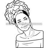 Adult Woman Older Lady Classy Mature Elderly Grey Hair Pretty Grandma SVG Cutting Files For Silhouette Cricut and More!