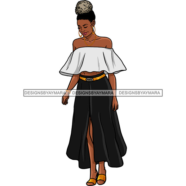 Adult Woman Older Lady Classy Mature Elderly Grey Hair Pretty Grandma SVG Cutting Files For Silhouette Cricut and More!