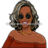 Adult Woman Older Lady Classy Mature Elderly Grey Hair Pretty Grandma SVG Cutting Files For Silhouette Cricut and More!