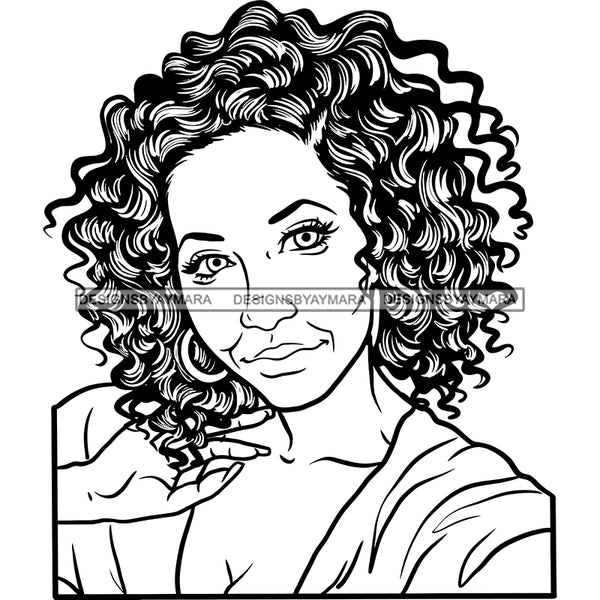 Adult Woman Older Lady Classy Mature Elderly Grey Hair Beautiful Grandma SVG Cutting Files For Silhouette Cricut and More!