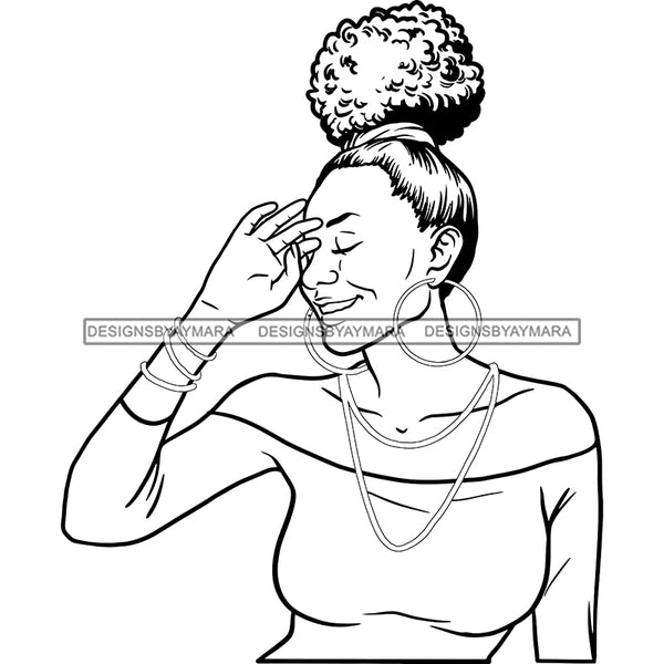 Adult Woman Older Lady Classy Mature Elderly Grey Hair Beautiful Grandma SVG Cutting Files For Silhouette Cricut and More!