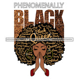 Bundle 4 Afro Woman Praying God Says I'm Phenomenally Black Breast Cancer Warrior  Melanin Queen SVG Files For Cutting and More!