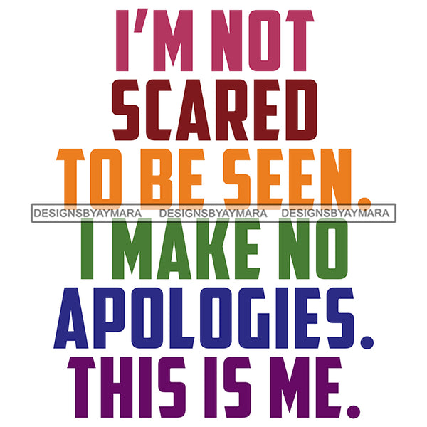 Pride Month Parade Inspirational Quote Tolerance Support Lgbt White Background SVG JPG PNG Vector Clipart Cricut Silhouette Cut Cutting