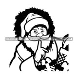 Mega Bundle 106 Christmas Designs Cold Weather Snow Santa Winter SVG PNG JPG Cutting Designs Silhouette Sublimation