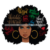 Bundle 9 Afro Goddess Hot Selling Designs Black Girl Magic Melanin Popping Hipster Girl SVG JPG PNG Layered Cutting Files For Silhouette Cricut and More