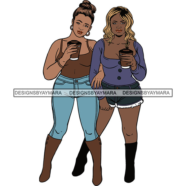 Bundle 28 Best Friends Forever Drinking Chilling  SVG Files For Cutting and More!