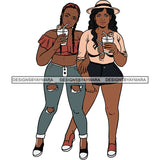 Bundle 28 Best Friends Forever Drinking Chilling  SVG Files For Cutting and More!