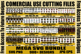 Mega Bundle 900+Designs Motivational Positive Quotes Inspirational T Shirt Designs Cutting Files Designs For Commercial Use Sublimation Vector Designs SVG PNG JPG