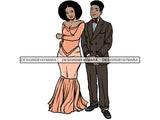 Prom Couple Queen Dress Woman Goddess Sexy Diva Classy Lady .JPG .SVG.PNG With A Transparent Background Vector Clipart Not For Cutting