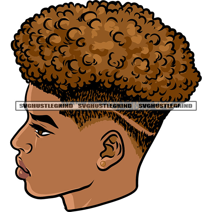 Black Man Svg Man Clipart Black Boy Svg Afro Hair Svg 