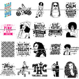 Bundle 20 Beautiful Designs SVG Quotes Files For Silhouette and Cricut