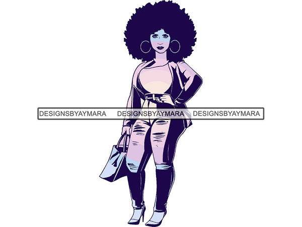 Africa Goddess Pretty Woman Fashion Model Sexy Queen Diva Classy Lady .JPG .SVG.PNG With A Transparent Background Vector Clipart Not For Cutting