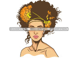 Africa Goddess Pretty Woman Fashion Model Sexy Queen Diva Classy Lady .JPG .SVG.PNG With A Transparent Background Vector Clipart Not For Cutting