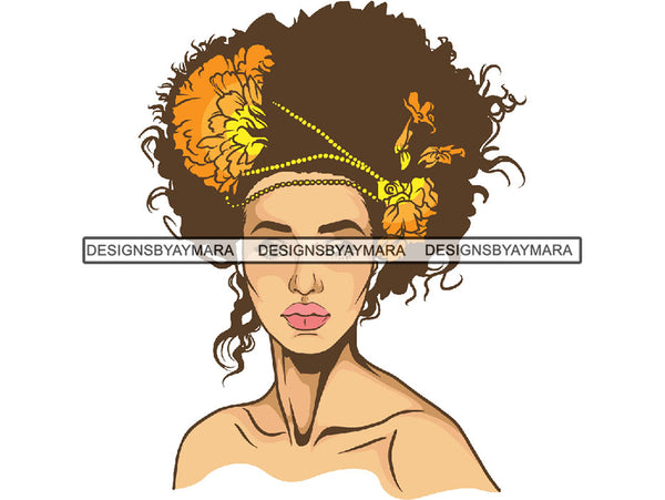 Africa Goddess Pretty Woman Fashion Model Sexy Queen Diva Classy Lady .JPG .SVG.PNG With A Transparent Background Vector Clipart Not For Cutting