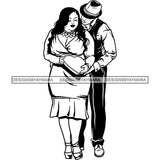 Happy Couple Relationship Goals Soulmates Man Woman Together Marry True Love SVG Cutting Files