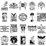 Bundle 20 Juneteenth Emancipation Freedom June19 Holiday African American History  SVG PNG JPG Vector Cutting Files