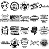 Bundle 20 Juneteenth Emancipation Freedom June19 Holiday African American History  SVG PNG JPG Vector Cutting Files