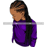 Bundle 9 Black African Melanin Woman Cornrows Braids Box Crochet French Rope braid Dutch Fishtail Infinity braid Hairstyle Hair Salon Logo Design Element SVG PNG JPG Cutting Vector Files