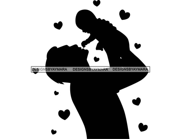 Happy Father's Day Celebration Dad Newborn Baby Love Dad's Day Man Male Parental Daddy's Special Day Paternal Recognition Parenting Appreciation SVG JPG PNG Cricut Sublimation Print Cutting Designs