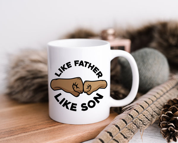 Like Father Like Son Fist Happy Father's Day Celebration Dad True Love Dad's Day Man Male Parental Daddy's Special Day Paternal Recognition Parenting Appreciation SVG JPG PNG Cricut Sublimation Print Cutting Designs